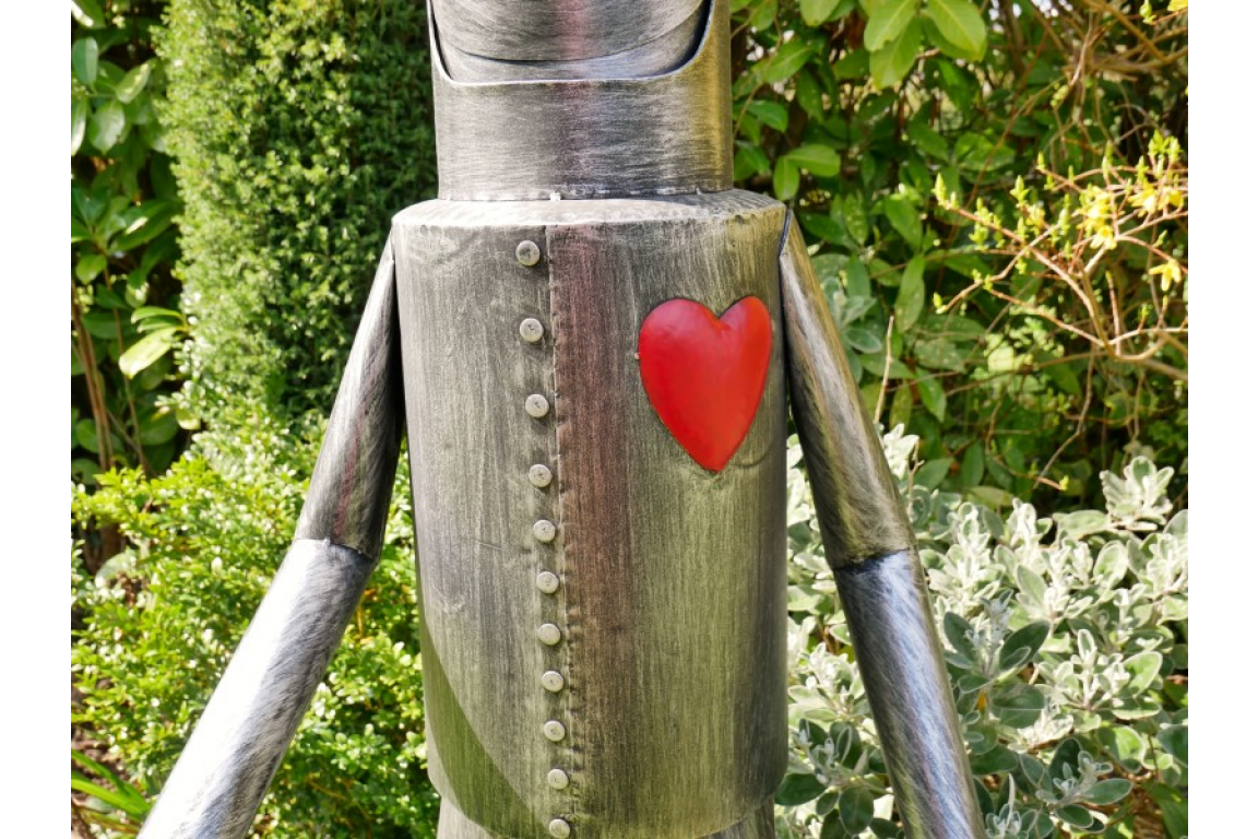 Large Tin Man Garden Statue - Image 2 of 4