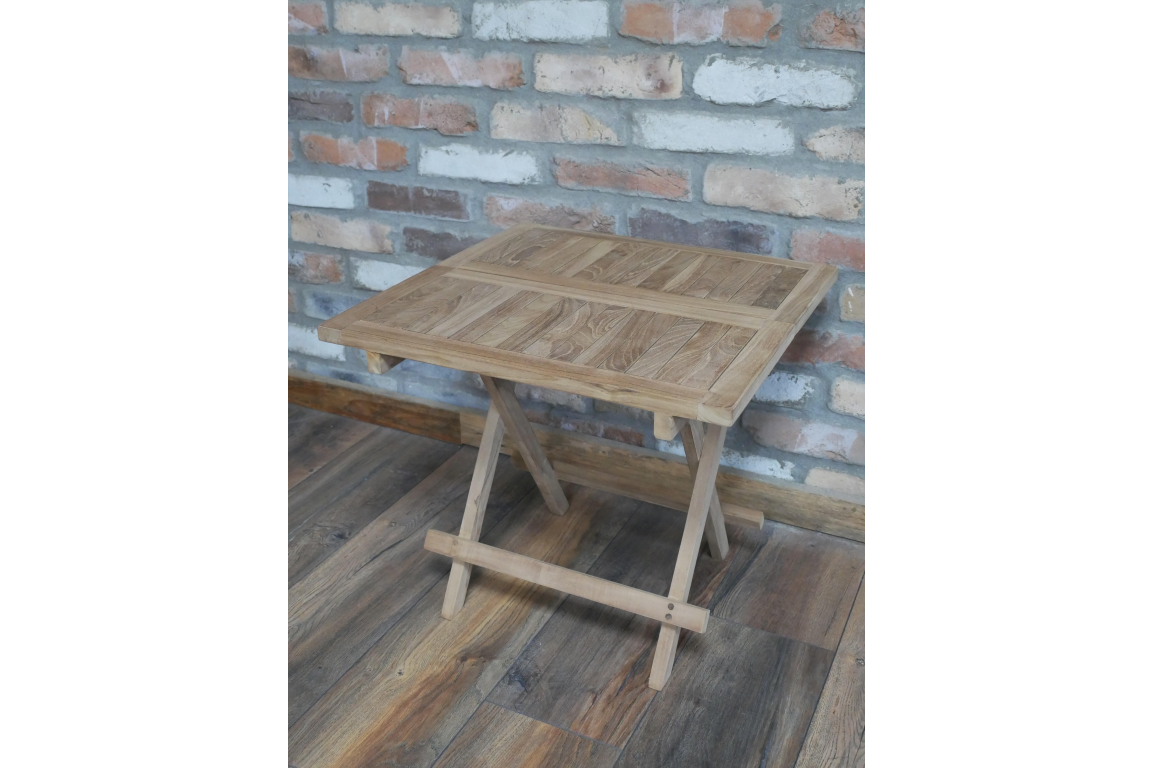 Teak Wood Folding (guests) Side Table