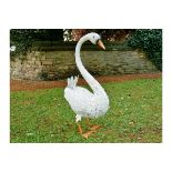 Large Standing Swan