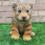 Baby Tiger Cub Garden or Home Ornament