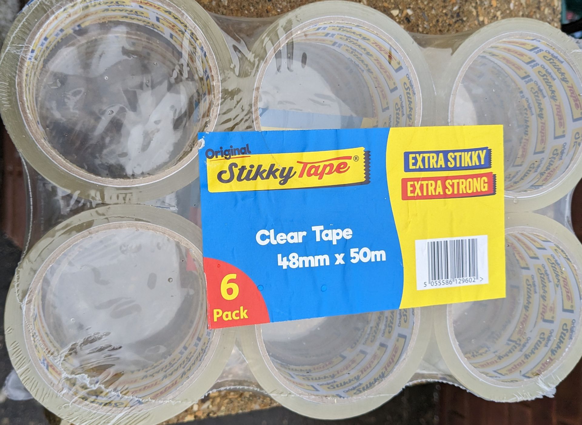 Clearance Lot 12 Rolls Of Clear Tape