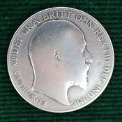 Edward VII 1902 Coronation Year Sterling Silver Crown Coin