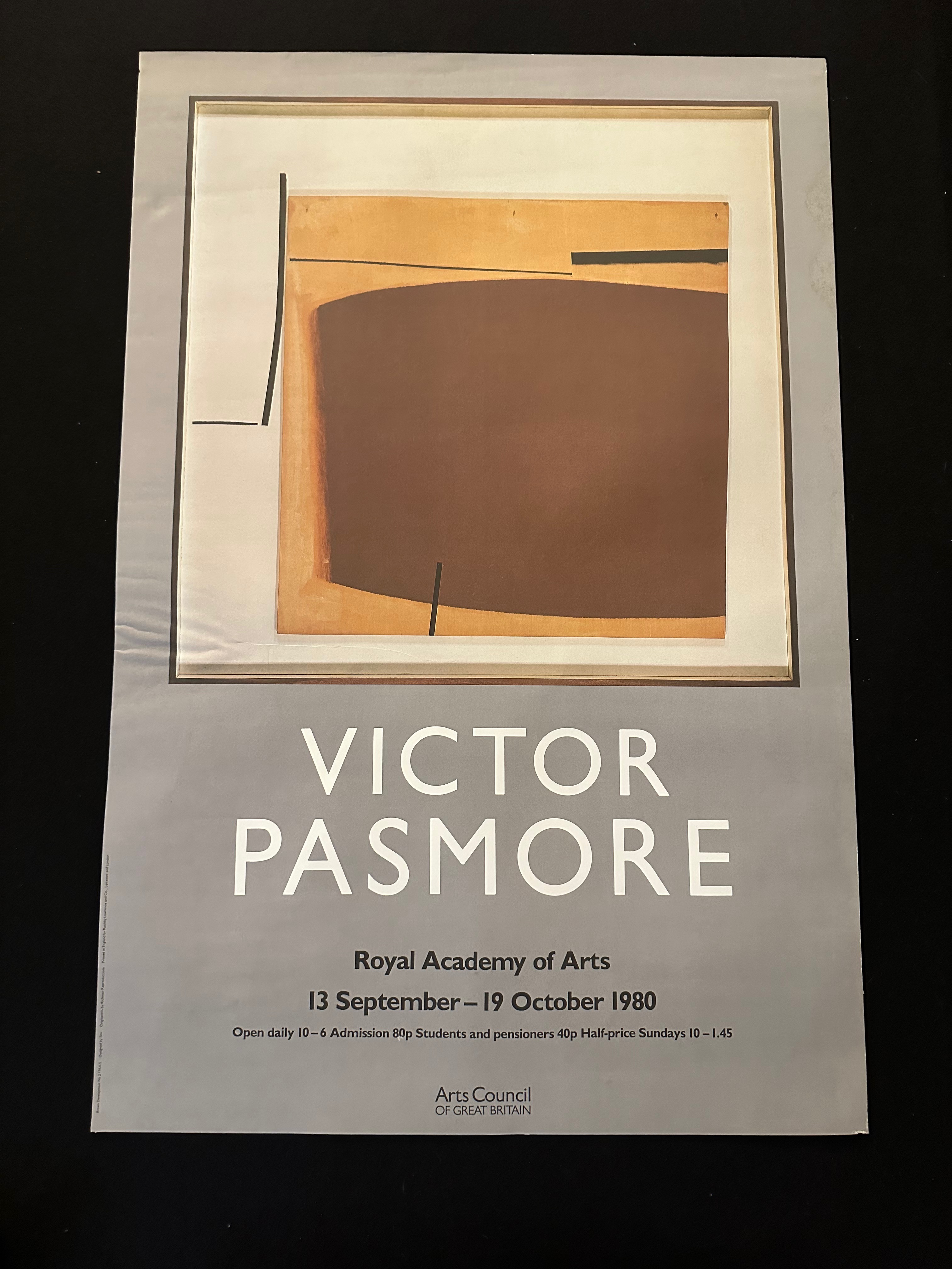 Victor Pasmore, Royal Academy of Arts Exhibition Poster 1980