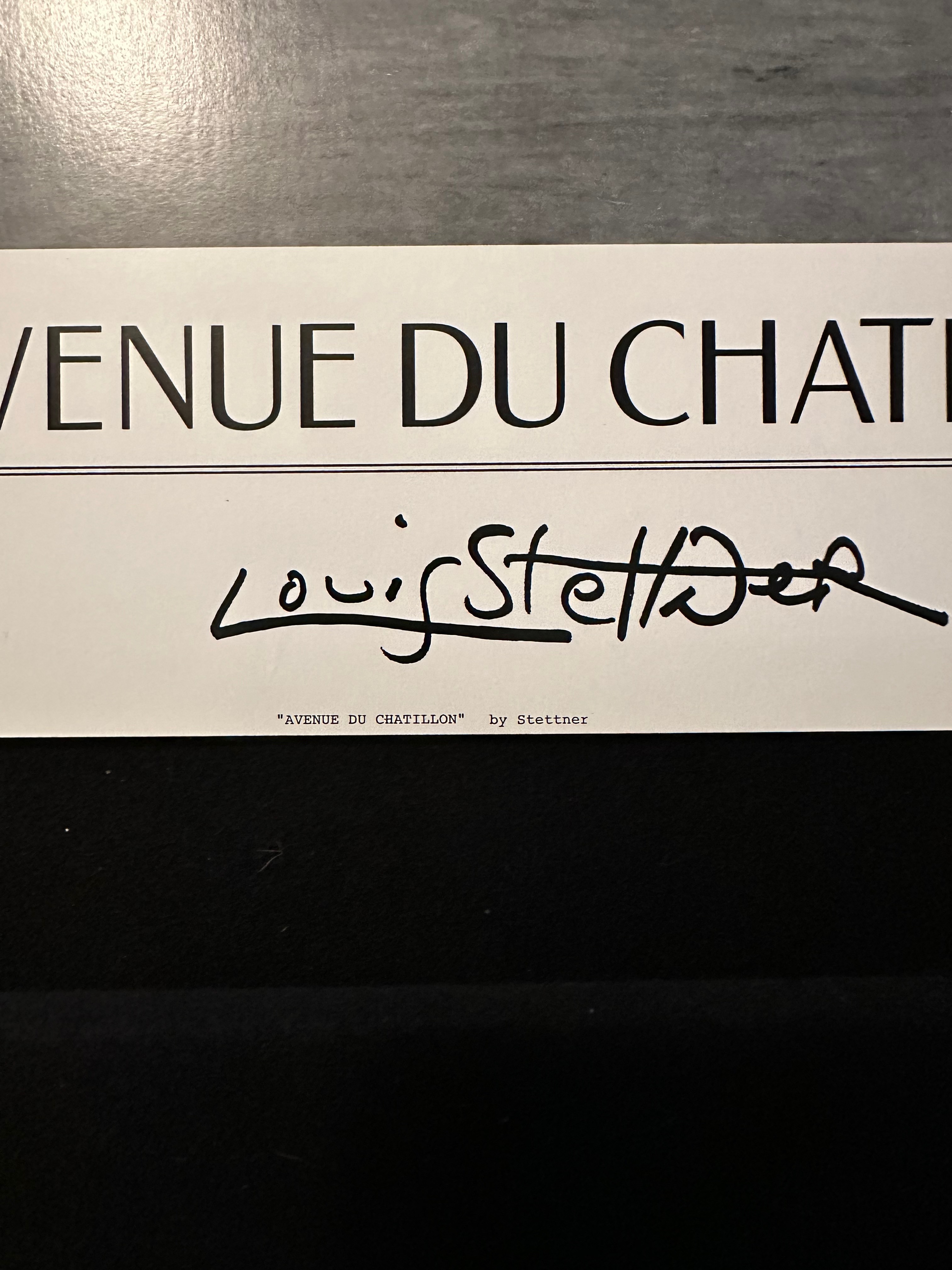 Four x Avenue Du Chatillon By Louis Stettner, 1989 Galaxy of Graphics Ltd, Litho U.S.A. - Image 11 of 16