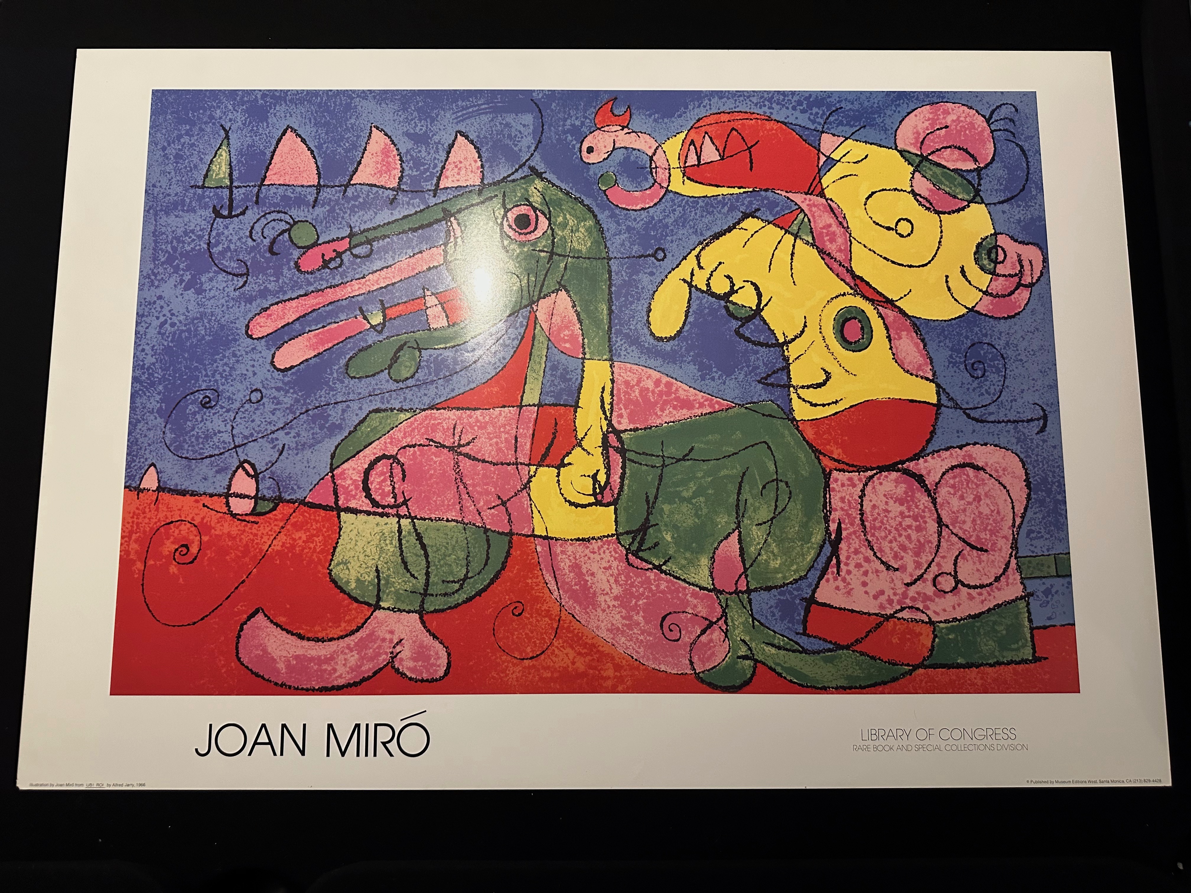 Joan Miro, Library of Congress, Rare Book and Special Collections Division.
