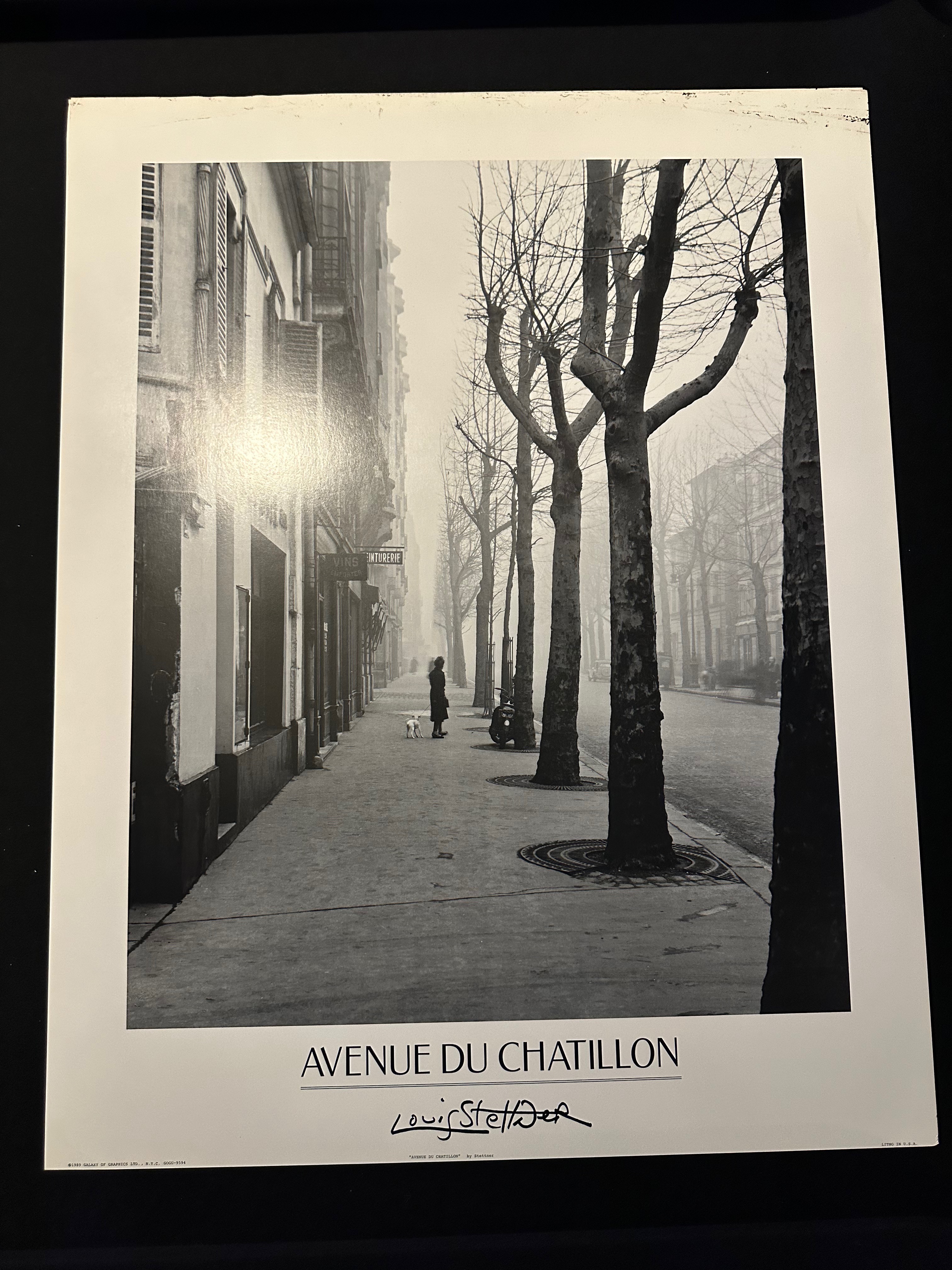 Four x Avenue Du Chatillon By Louis Stettner, 1989 Galaxy of Graphics Ltd, Litho U.S.A.