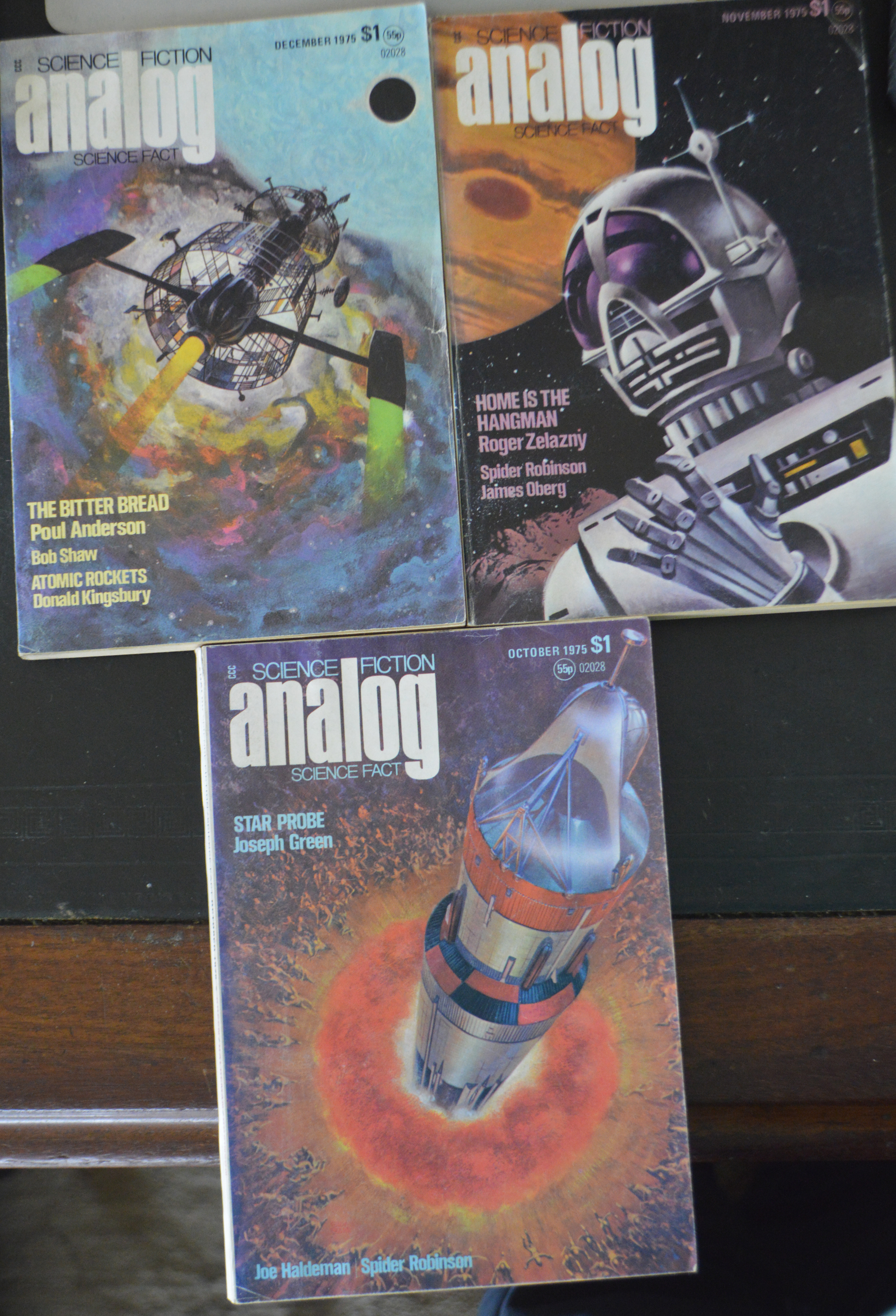 Analog Science Fiction & Fact 40 Volumes From The 1960's + 70's All With Complete 1st Ed. Stories - Image 6 of 12