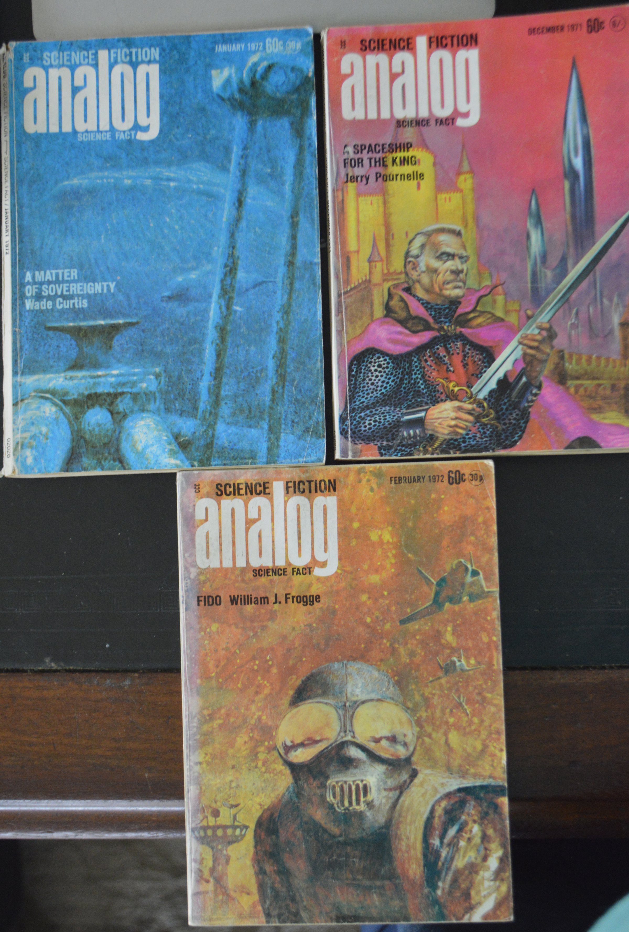 Analog Science Fiction & Fact 40 Volumes From The 1960's + 70's All With Complete 1st Ed. Stories - Image 7 of 12