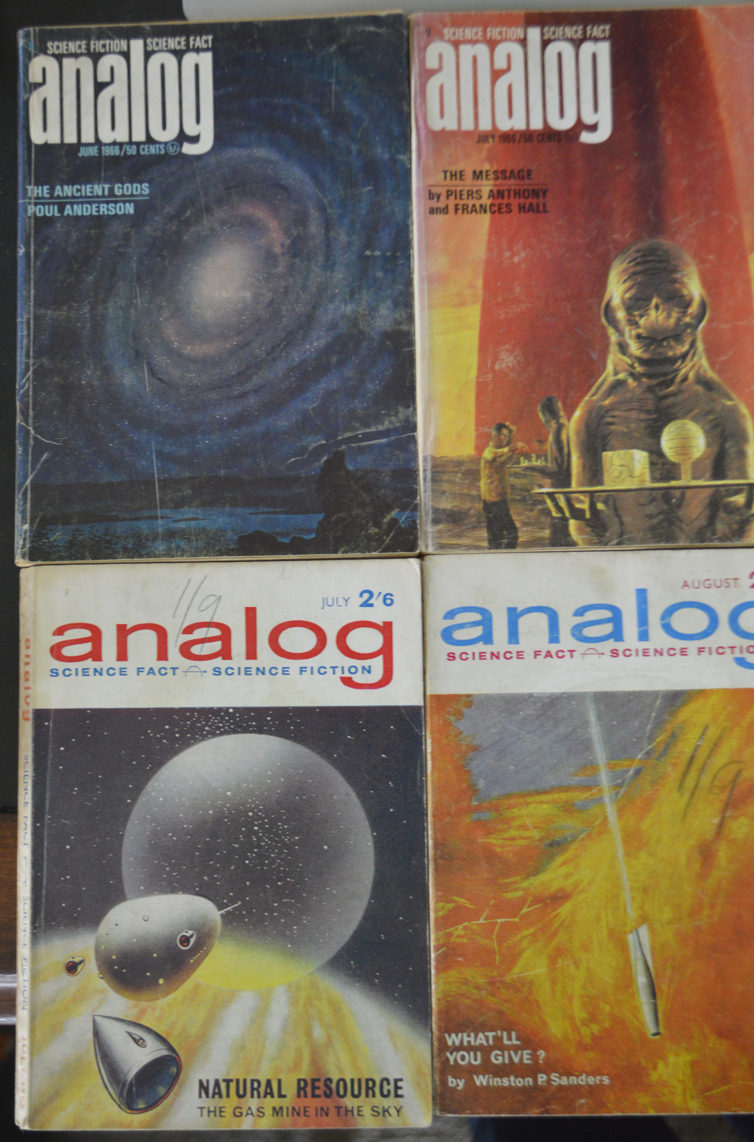 Analog Science Fiction & Fact 40 Volumes From The 1960's + 70's All With Complete 1st Ed. Stories - Image 2 of 12