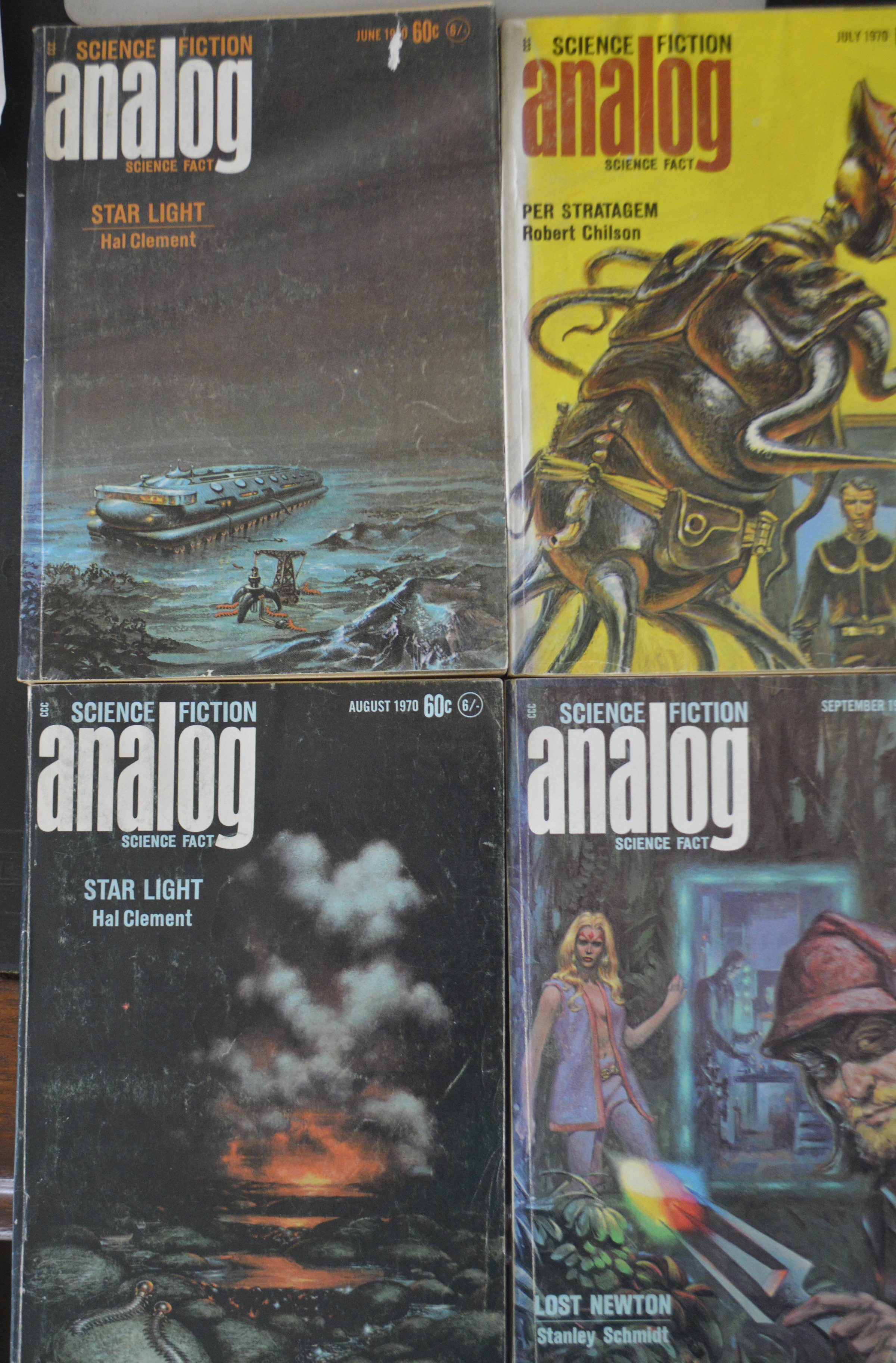 Analog Science Fiction & Fact 40 Volumes From The 1960's + 70's All With Complete 1st Ed. Stories - Image 11 of 12