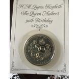 Queen Mothers Birthday Coin