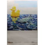 BANKSY (born 1974) Rubber Duck - Offset Lithographic poster for, The MOCO Museum, 2018