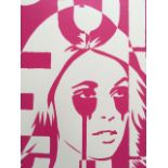 PURE EVIL (b.1968), Evil Sharon Tate, From The 2013 Open Edition In Blood Red (quite rare)