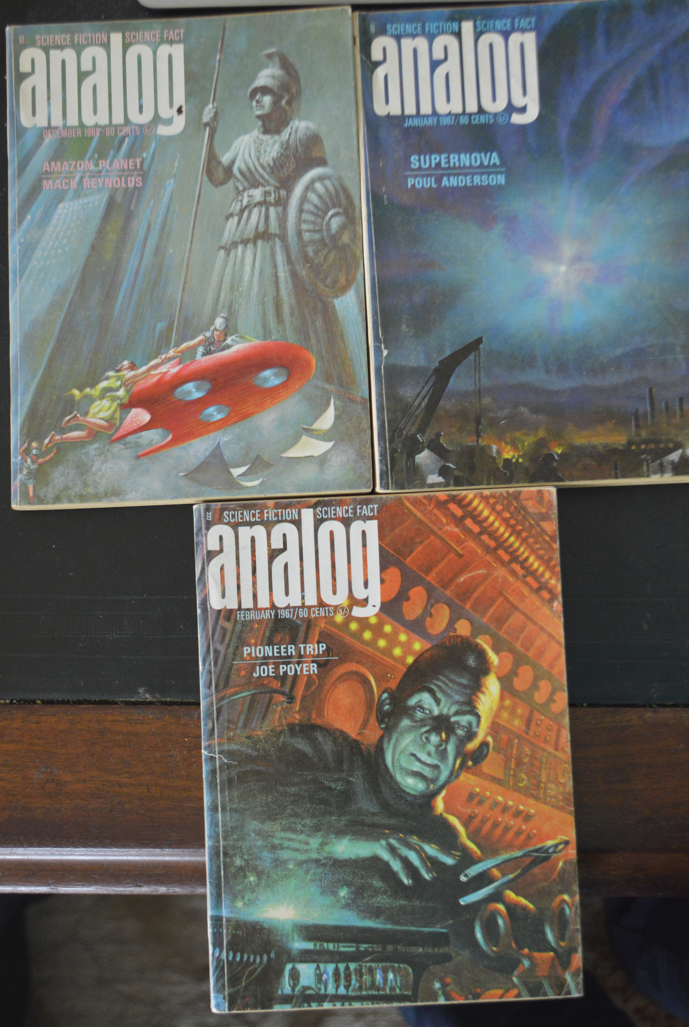 Analog Science Fiction & Fact 40 Volumes From The 1960's + 70's All With Complete 1st Ed. Stories - Image 3 of 12