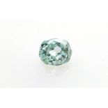 1 Pcs Diamond - 0.05 ct - Old Mine - Fancy Light Bluish Green - GIA Certified