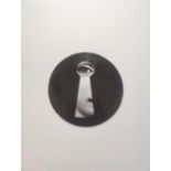 Fornasetti - 10 inch (25cm) Wall Sticker, LINA, Variazioni No 17, LINA Through the Keyhole, Black...