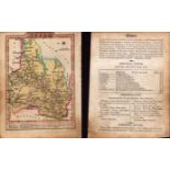 Essex Engraved Hand Coloured George IV Antique Map & Text.