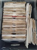 A Large collection of 7" Vinyl Records