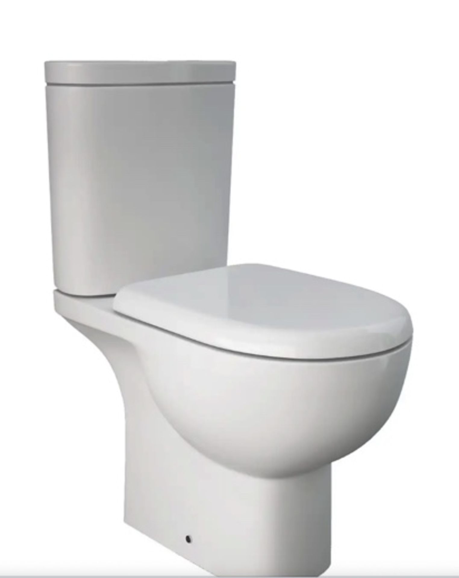Brand New Boxed Bathstore Newton Open Back Close Coupled Toilet (including seat) RRP £300 **No VA...