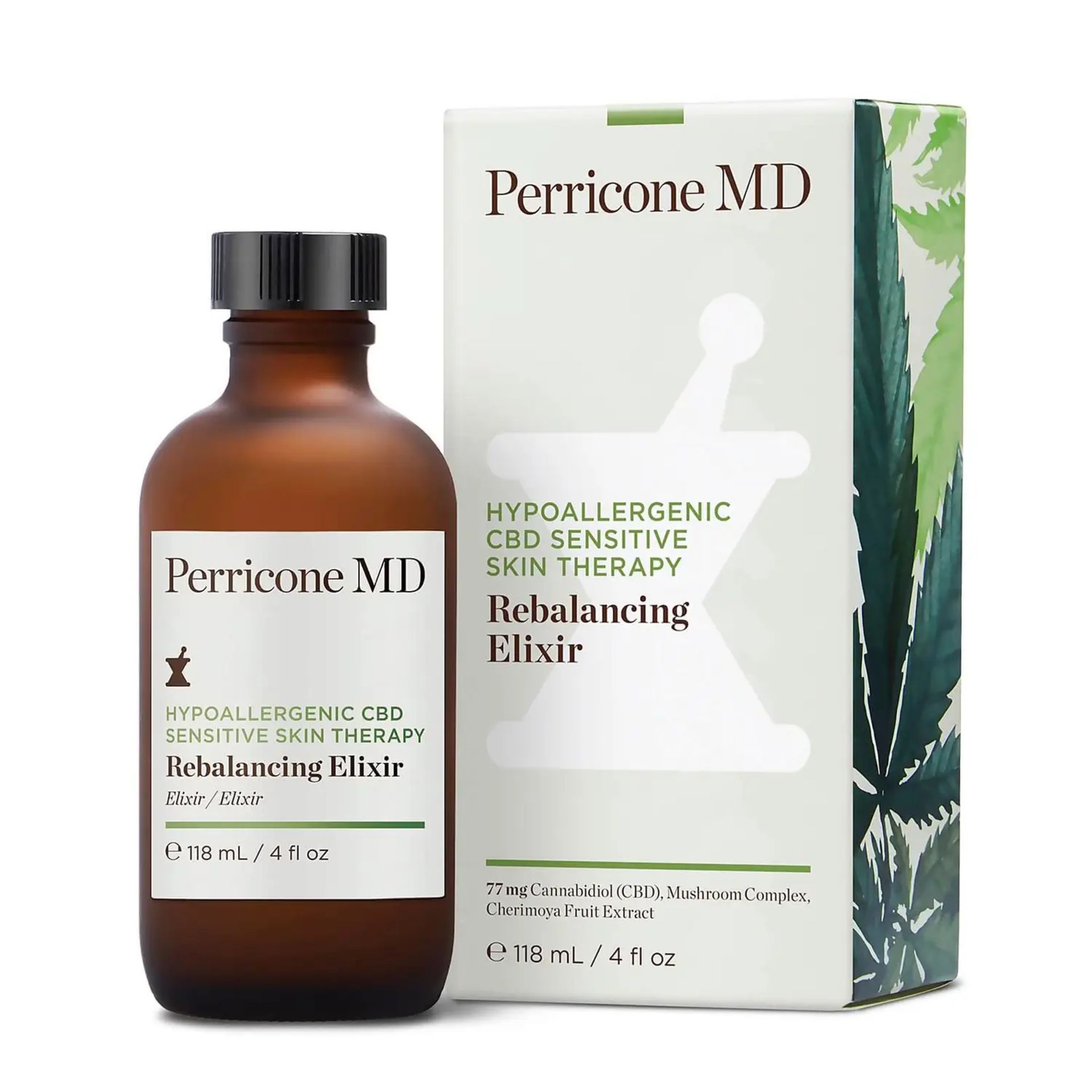 10 x Perricone MD Hypoallergenic CBD Sensitive Skin Therapy Rebalancing Elixir RRP £610