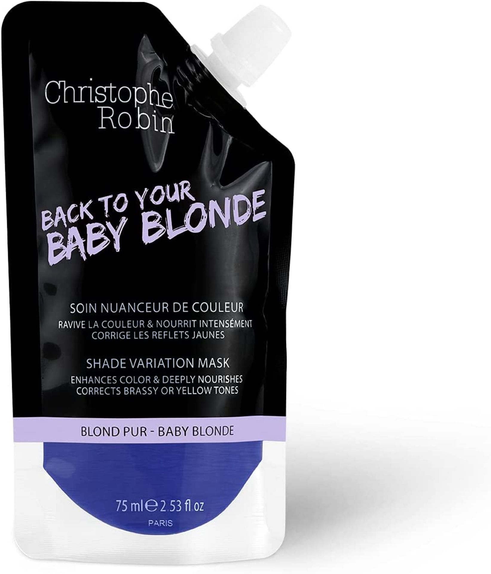 144 x Christophe Robin Shade Variation Mask Pocket Baby Blonde RRP £2304