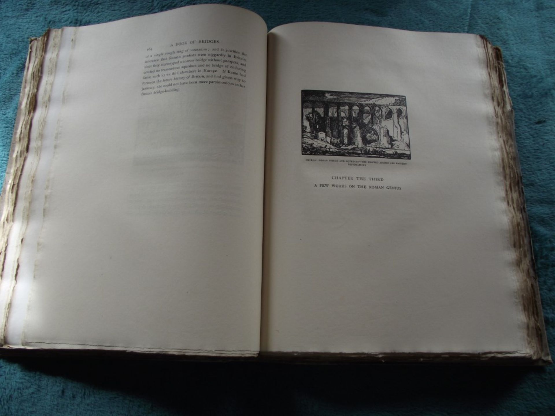 A Book of Bridges by Frank Brangwyn & Walter Shaw Sparrow - Ltd. Edit. 17/75 with Signed Lithograph. - Image 37 of 64