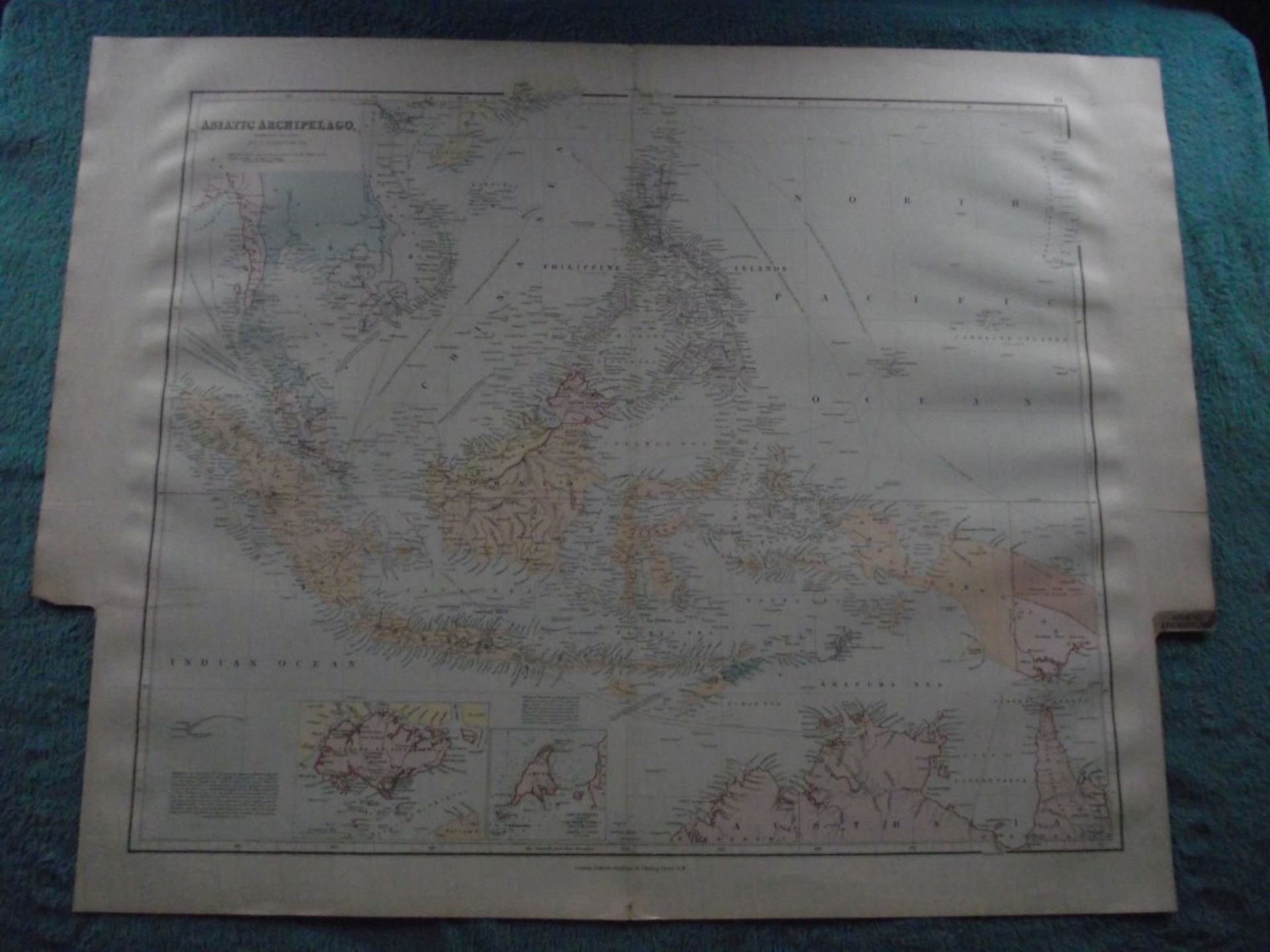 9 X Antique Edward Standford's London Atlas Maps - Australia - World - Circa 1880's - Image 11 of 36
