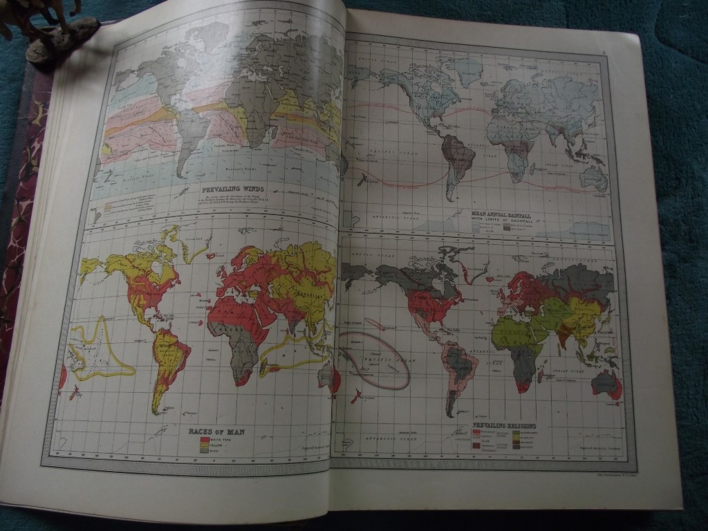 The Library Reference Atlas of the World -John Bartholomew -Macmillan & Co 1890 - Image 6 of 27