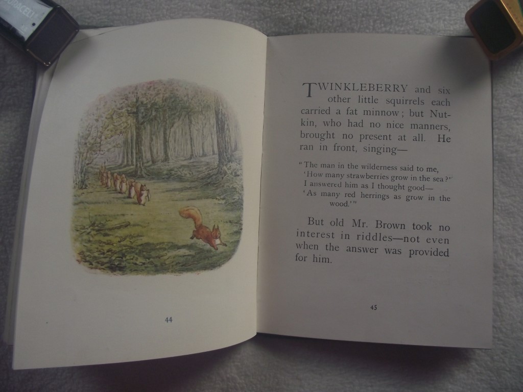 The Tale of Squirrel Nutkin - Beatrix Potter - Frederick Warne and Co.- Ca. 1904 - Image 11 of 25