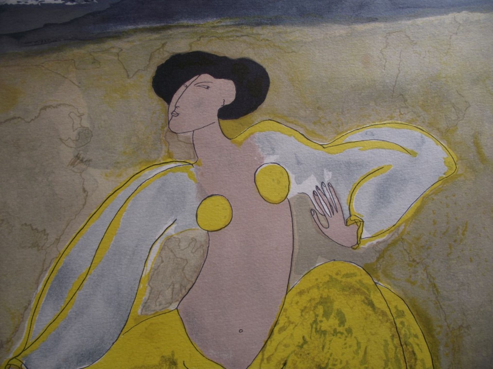 Linda Le Kinff - Signed Limited Edition 181/200 Lithograph ""Danseuse Et Chien"" - Image 12 of 19