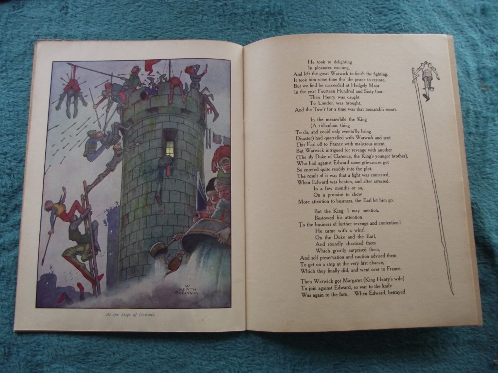 Monarchs of Merrie England By Roland Carse - Illustrated By W. Heath Robinson - Original Box. - Image 11 of 22