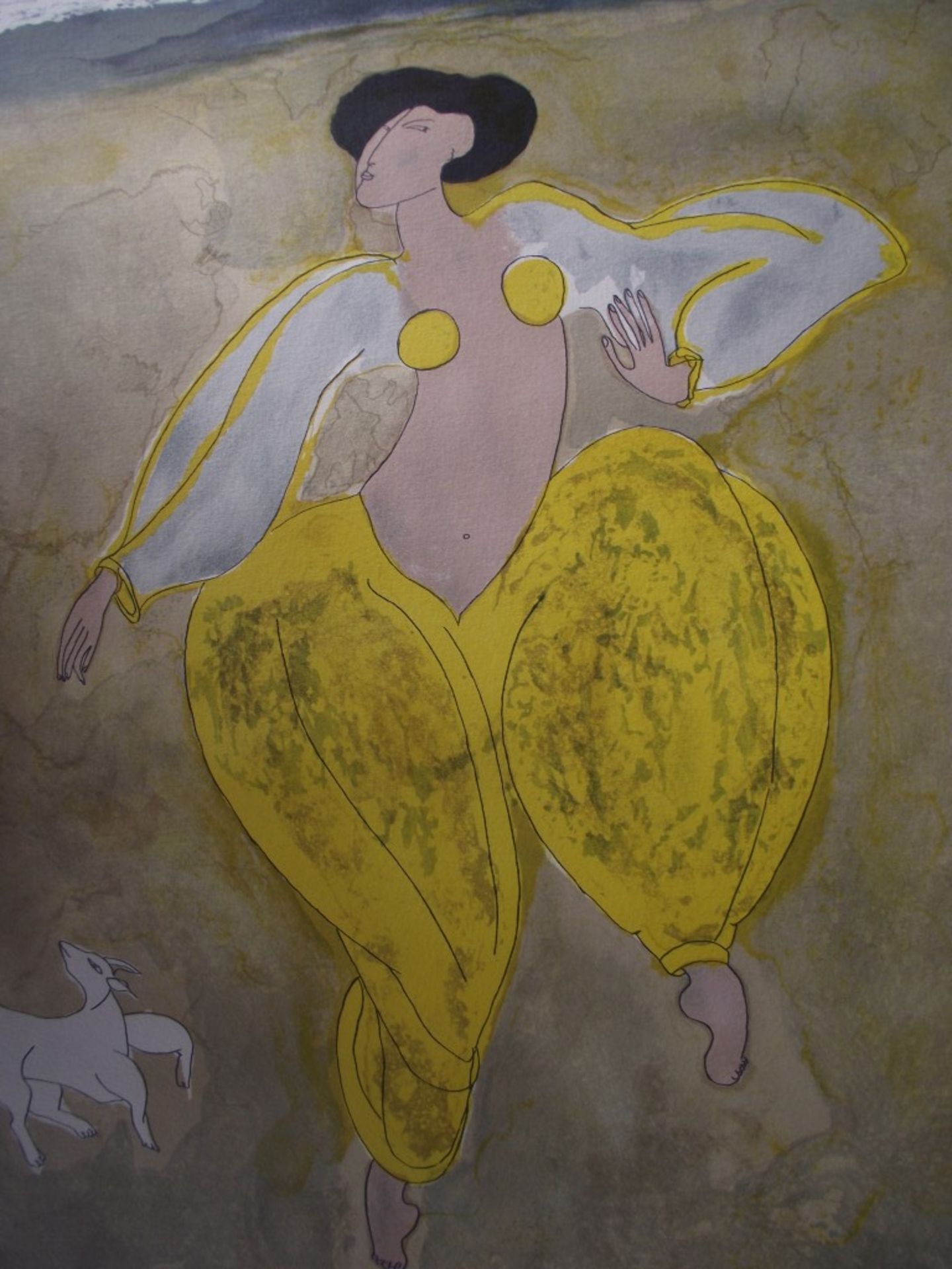 Linda Le Kinff - Signed Limited Edition 181/200 Lithograph ""Danseuse Et Chien"" - Image 17 of 19