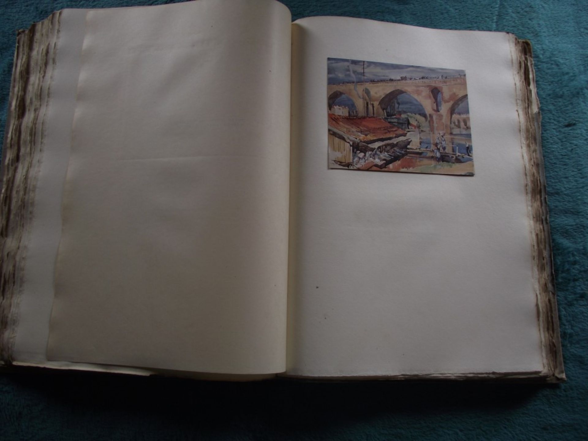 A Book of Bridges by Frank Brangwyn & Walter Shaw Sparrow - Ltd. Edit. 17/75 with Signed Lithograph. - Image 48 of 64