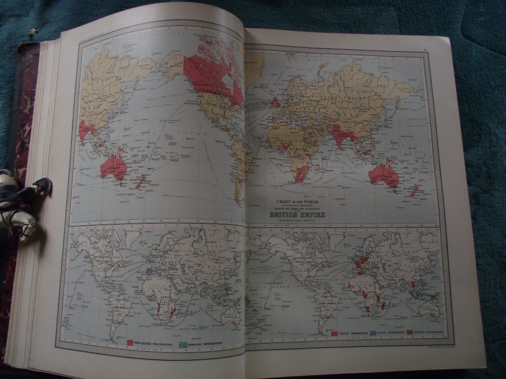 The Library Reference Atlas of the World -John Bartholomew -Macmillan & Co 1890 - Image 7 of 27