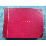 19th Century Album of Views of Italy - 33 Sepia images - Circa 1896