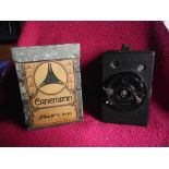 Ernemann ""Film K"" 6x9 box camera with original shop box - Circa 1920 - 1926