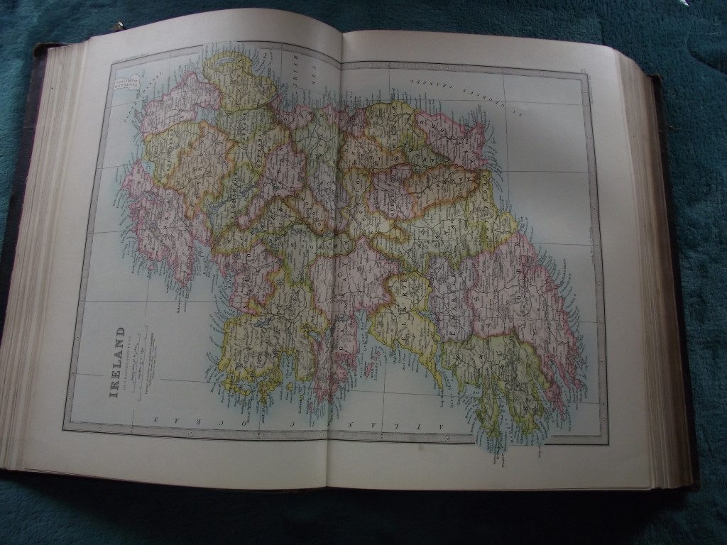 The Library Reference Atlas of the World -John Bartholomew -Macmillan & Co 1890 - Image 10 of 27