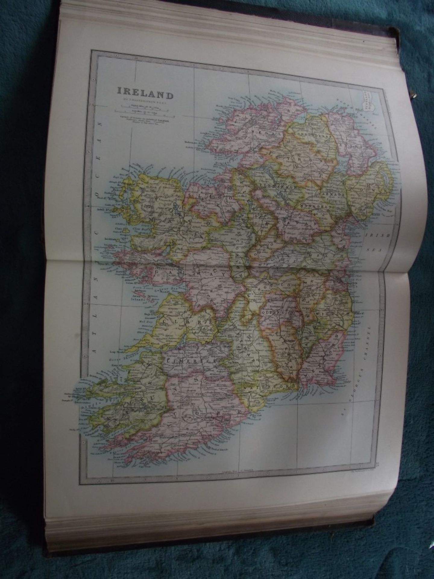 The Library Reference Atlas of the World -John Bartholomew -Macmillan & Co 1890 - Image 10 of 27