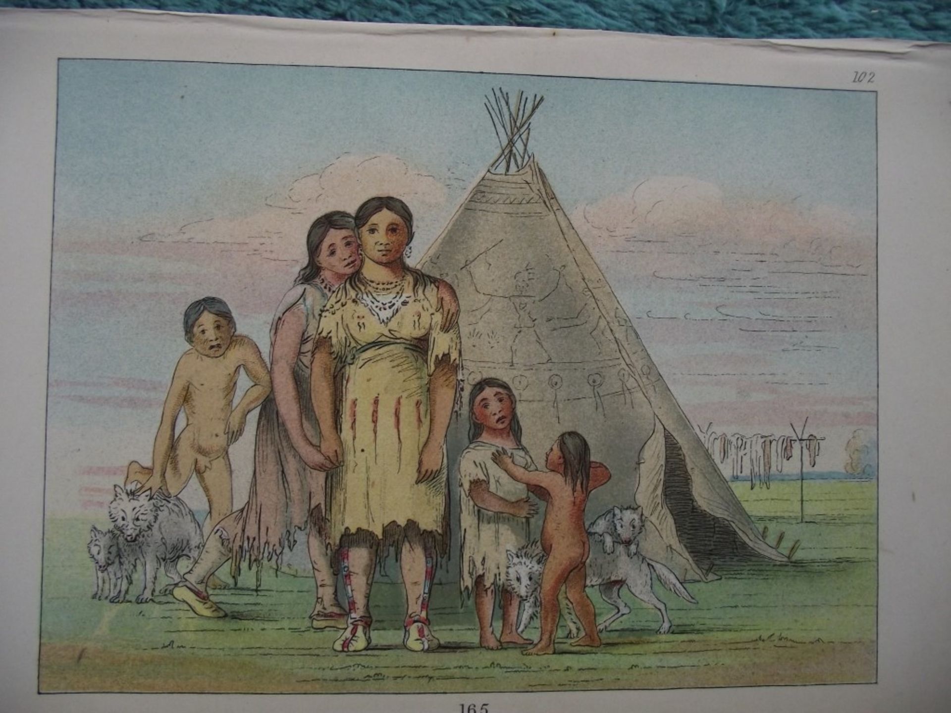 65 X book plates - George Catlin - Illustrations of the North American Indians - Circa 1876 - Image 34 of 40