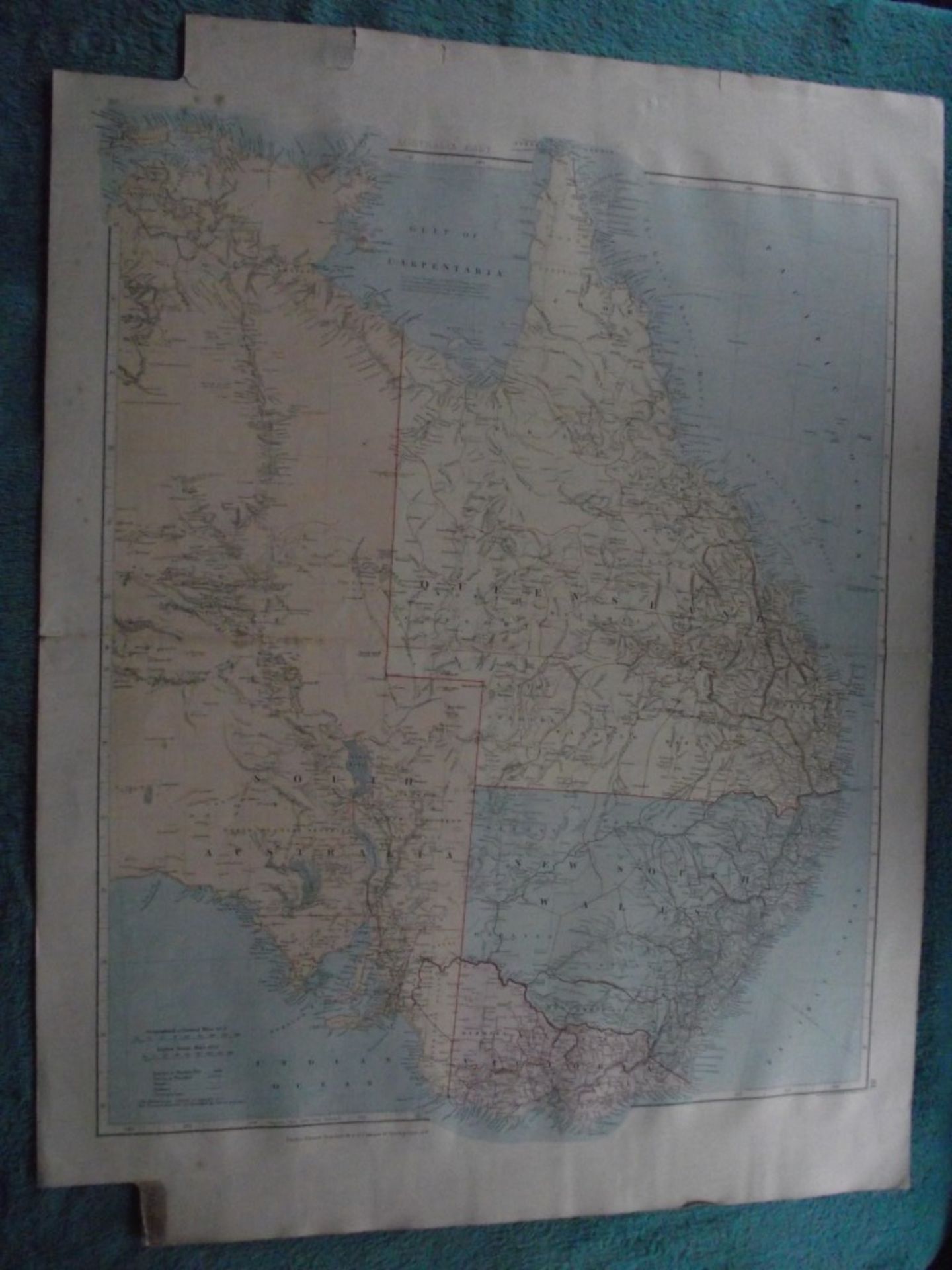 9 X Antique Edward Standford's London Atlas Maps - Australia - World - Circa 1880's - Image 14 of 36