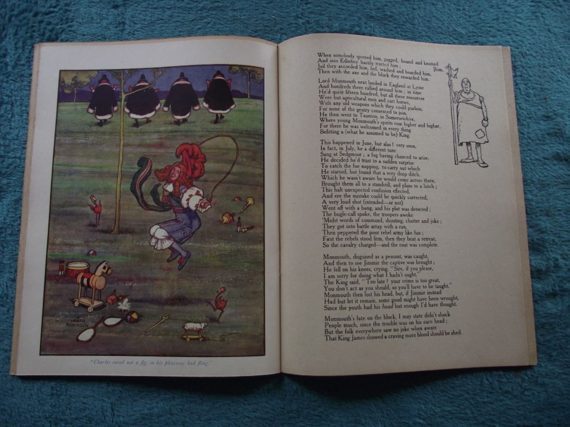 Monarchs of Merrie England By Roland Carse - Illustrated By W. Heath Robinson - Original Box. - Image 19 of 22