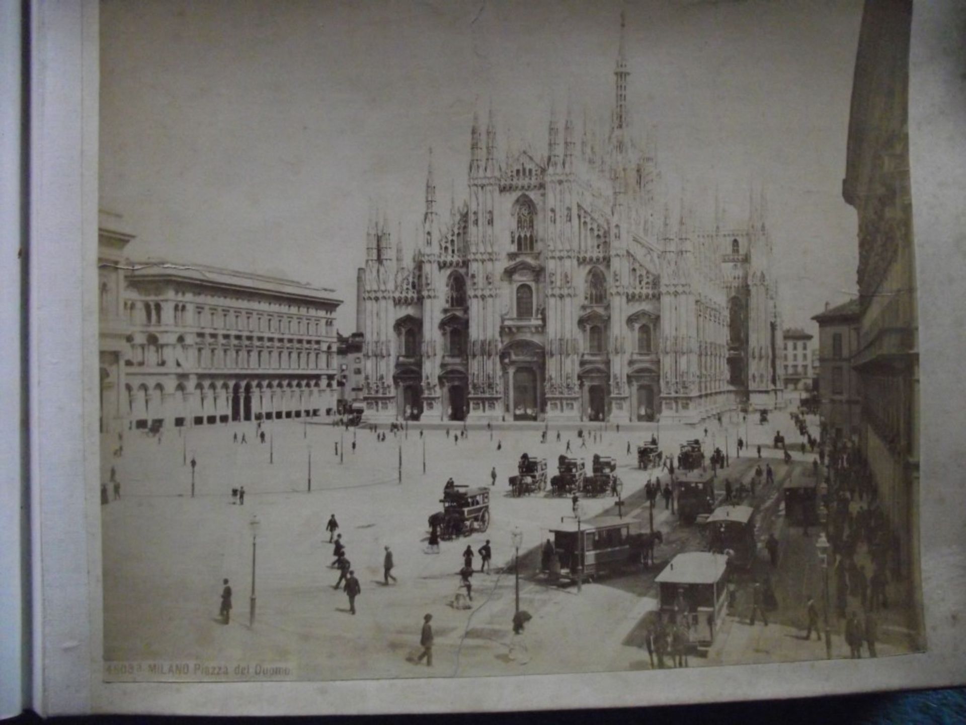19th Century Album of Views of Italy - 33 Sepia images - Circa 1896 - Image 5 of 52