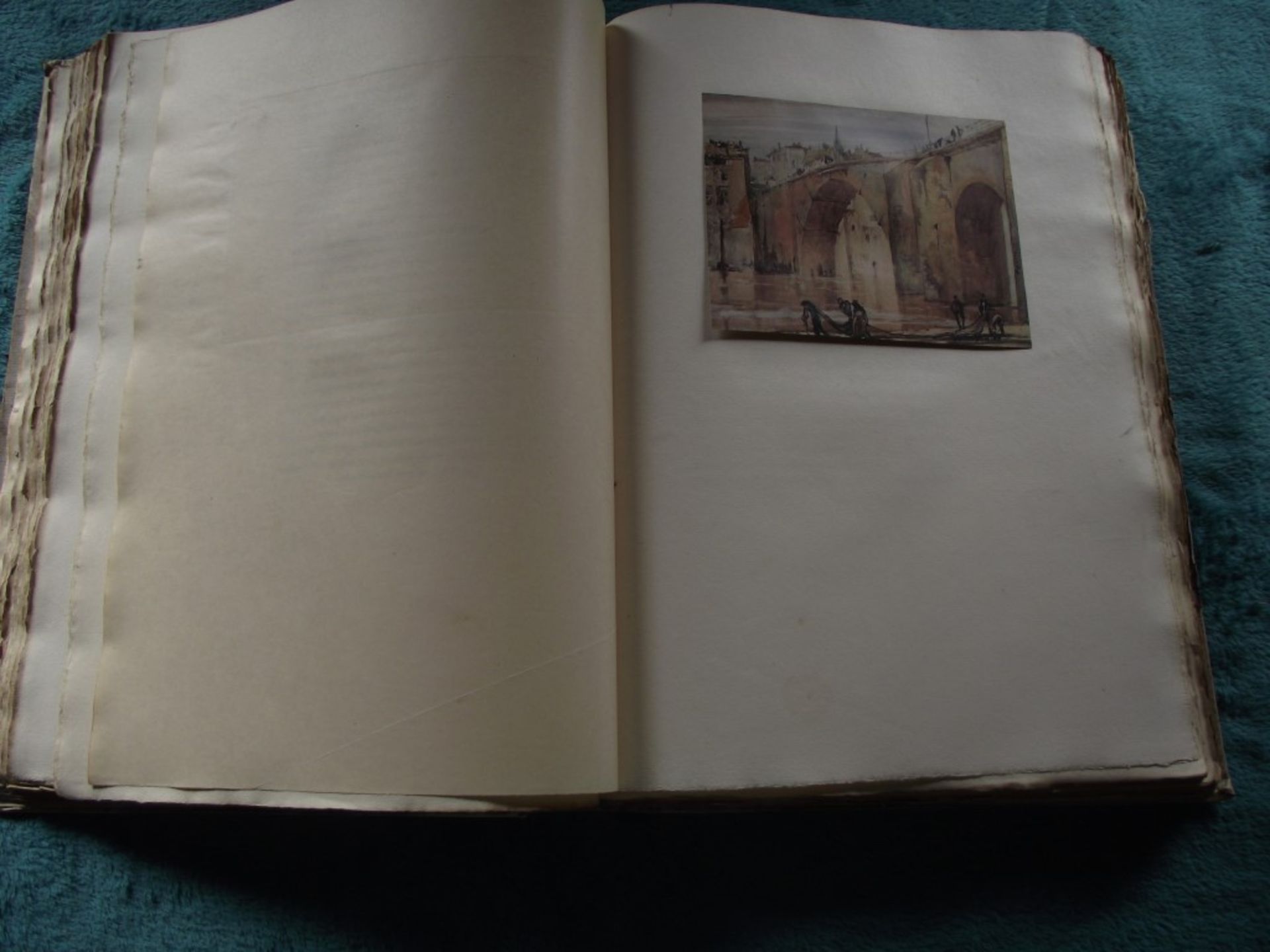 A Book of Bridges by Frank Brangwyn & Walter Shaw Sparrow - Ltd. Edit. 17/75 with Signed Lithograph. - Image 35 of 64
