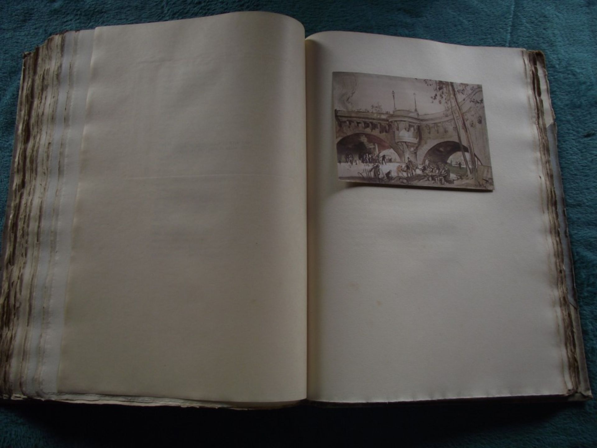 A Book of Bridges by Frank Brangwyn & Walter Shaw Sparrow - Ltd. Edit. 17/75 with Signed Lithograph. - Image 54 of 64