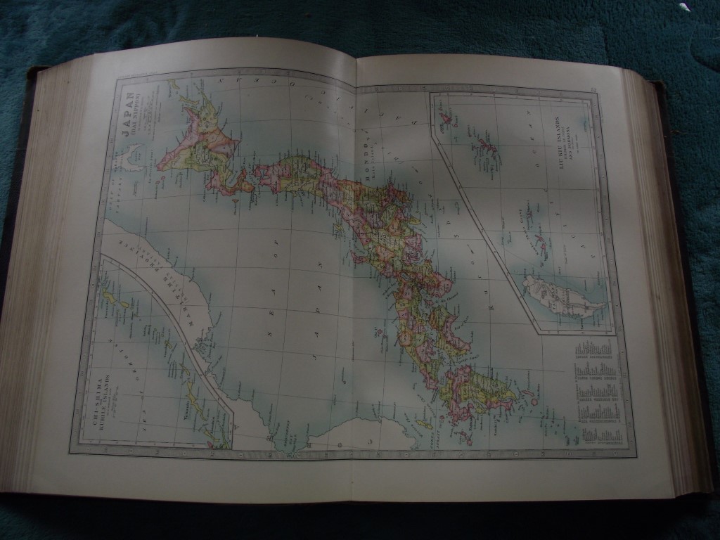 The Library Reference Atlas of the World -John Bartholomew -Macmillan & Co 1890 - Image 13 of 27