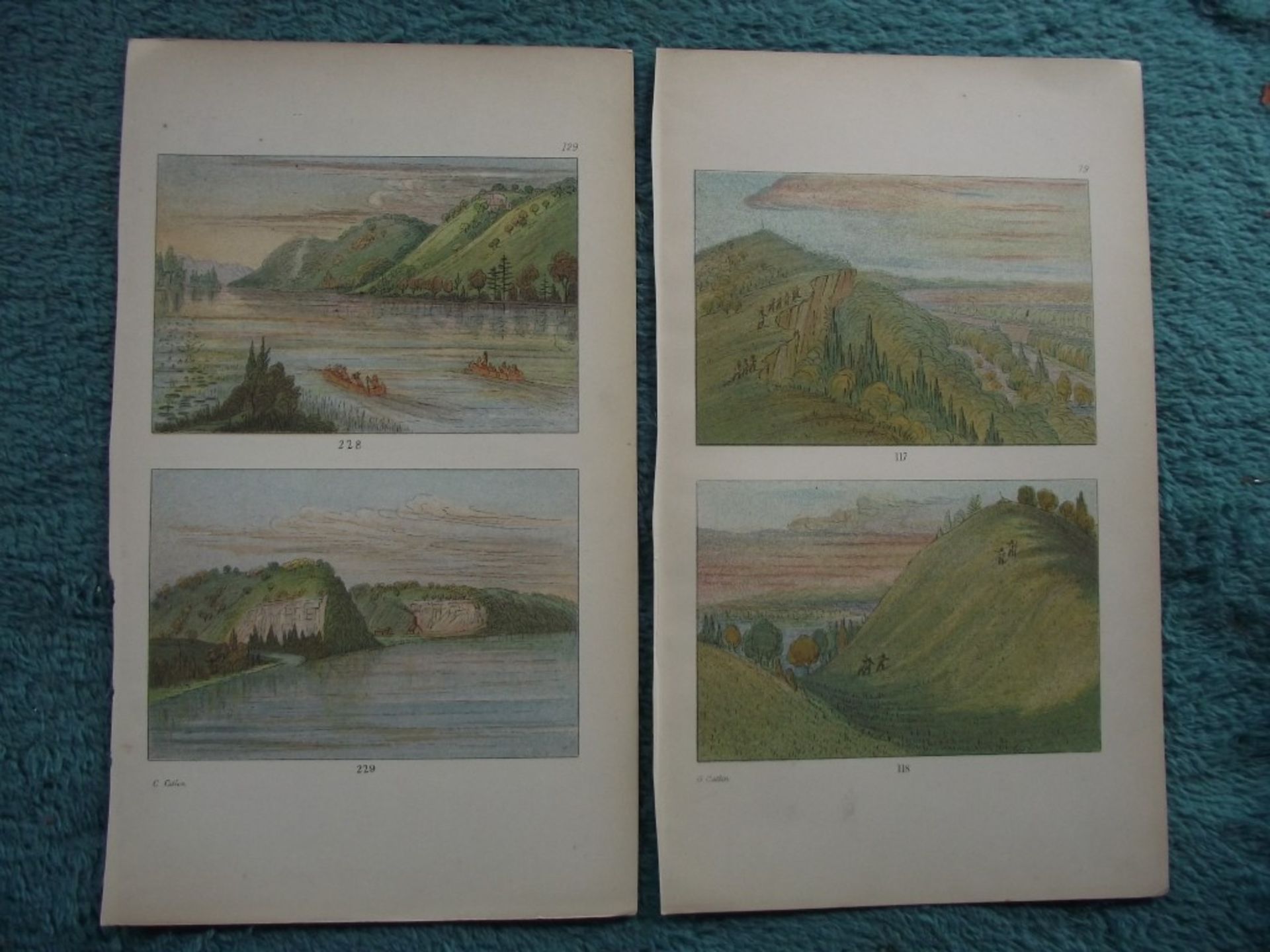 65 X book plates - George Catlin - Illustrations of the North American Indians - Circa 1876 - Image 17 of 40