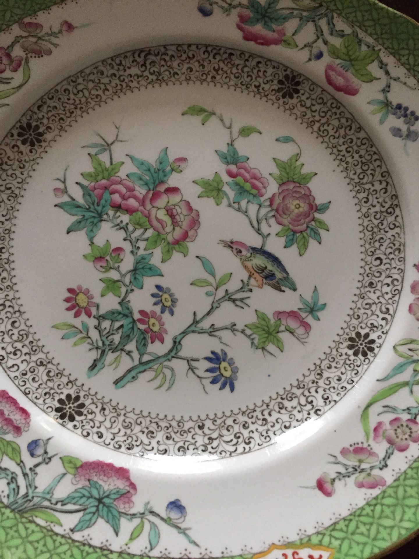 Rare c1836 Felspar Porcelain Fruit/Dessert Plates and Two Serving Compotes - Image 5 of 6