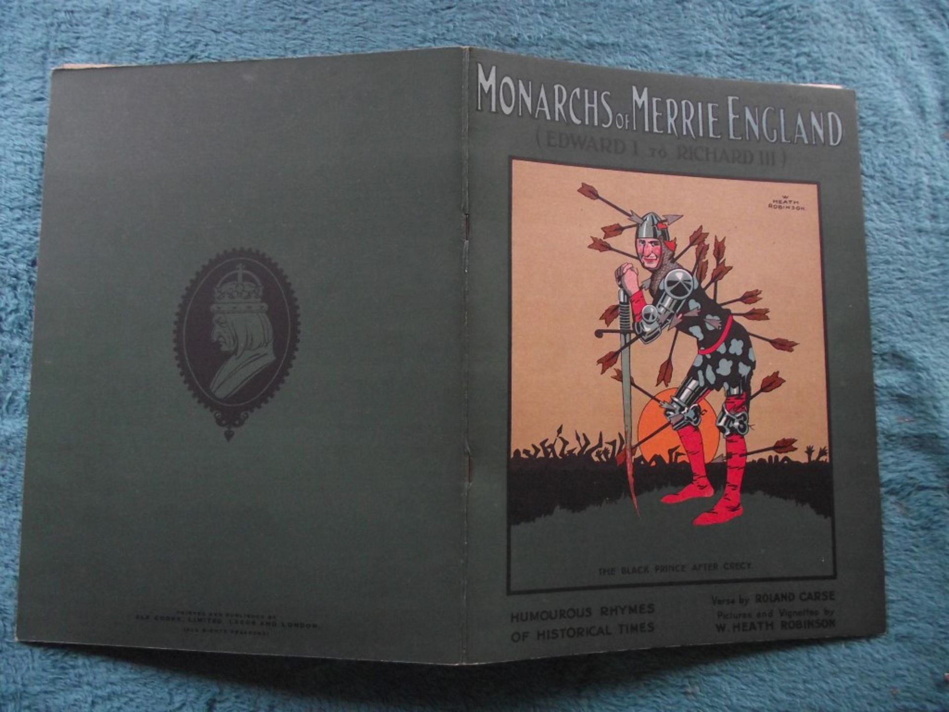 Monarchs of Merrie England By Roland Carse - Illustrated By W. Heath Robinson - Original Box. - Image 8 of 22