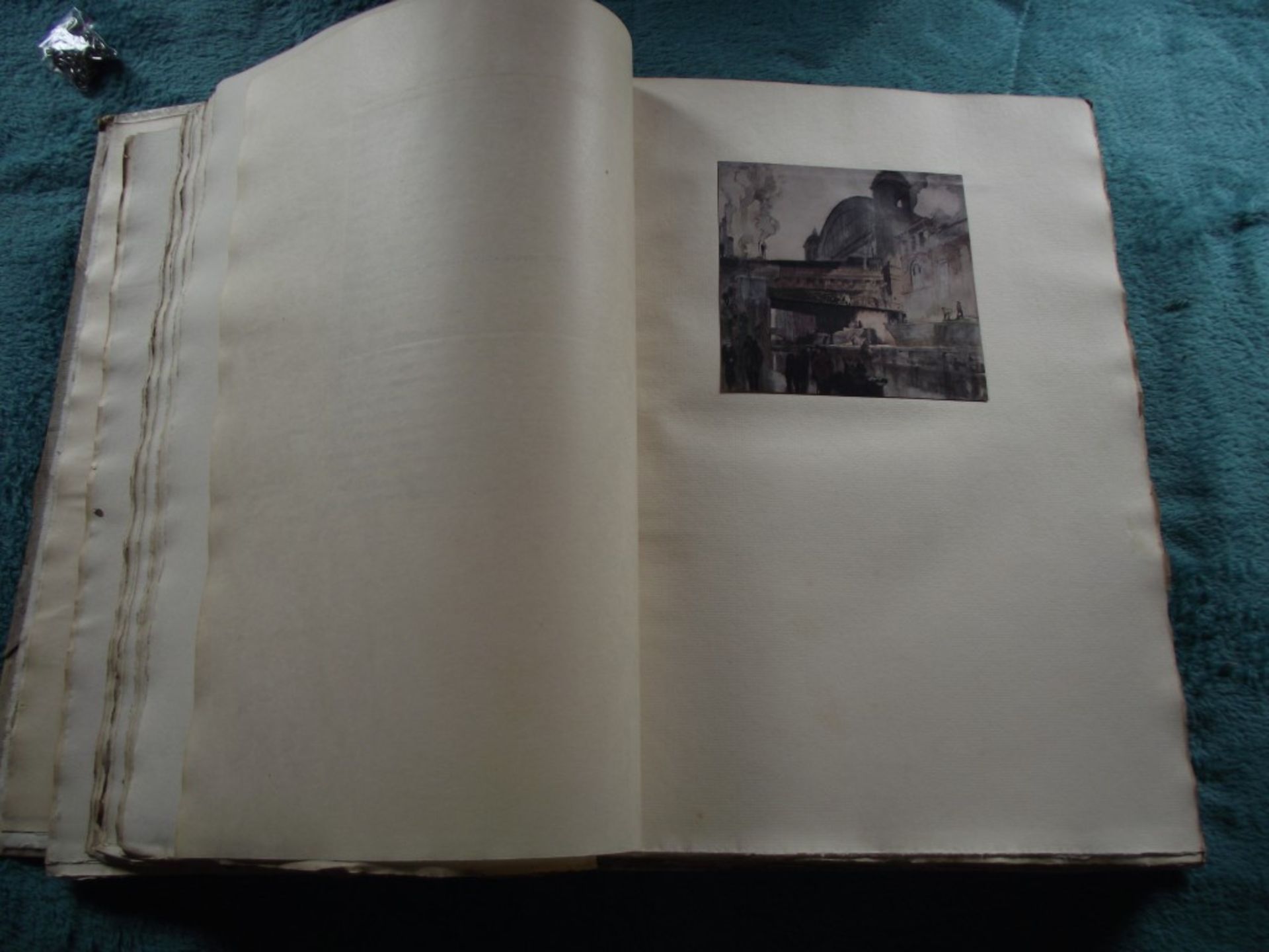 A Book of Bridges by Frank Brangwyn & Walter Shaw Sparrow - Ltd. Edit. 17/75 with Signed Lithograph. - Image 21 of 64