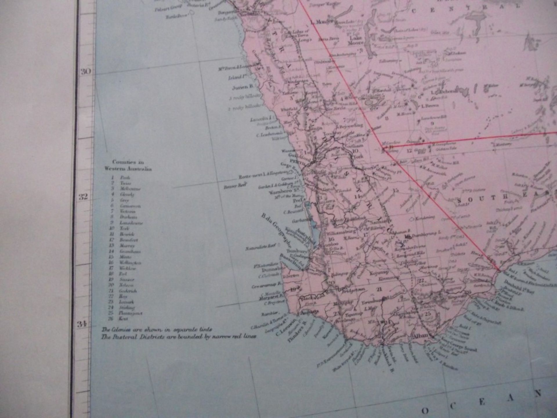 9 X Antique Edward Standford's London Atlas Maps - Australia - World - Circa 1880's - Image 9 of 36